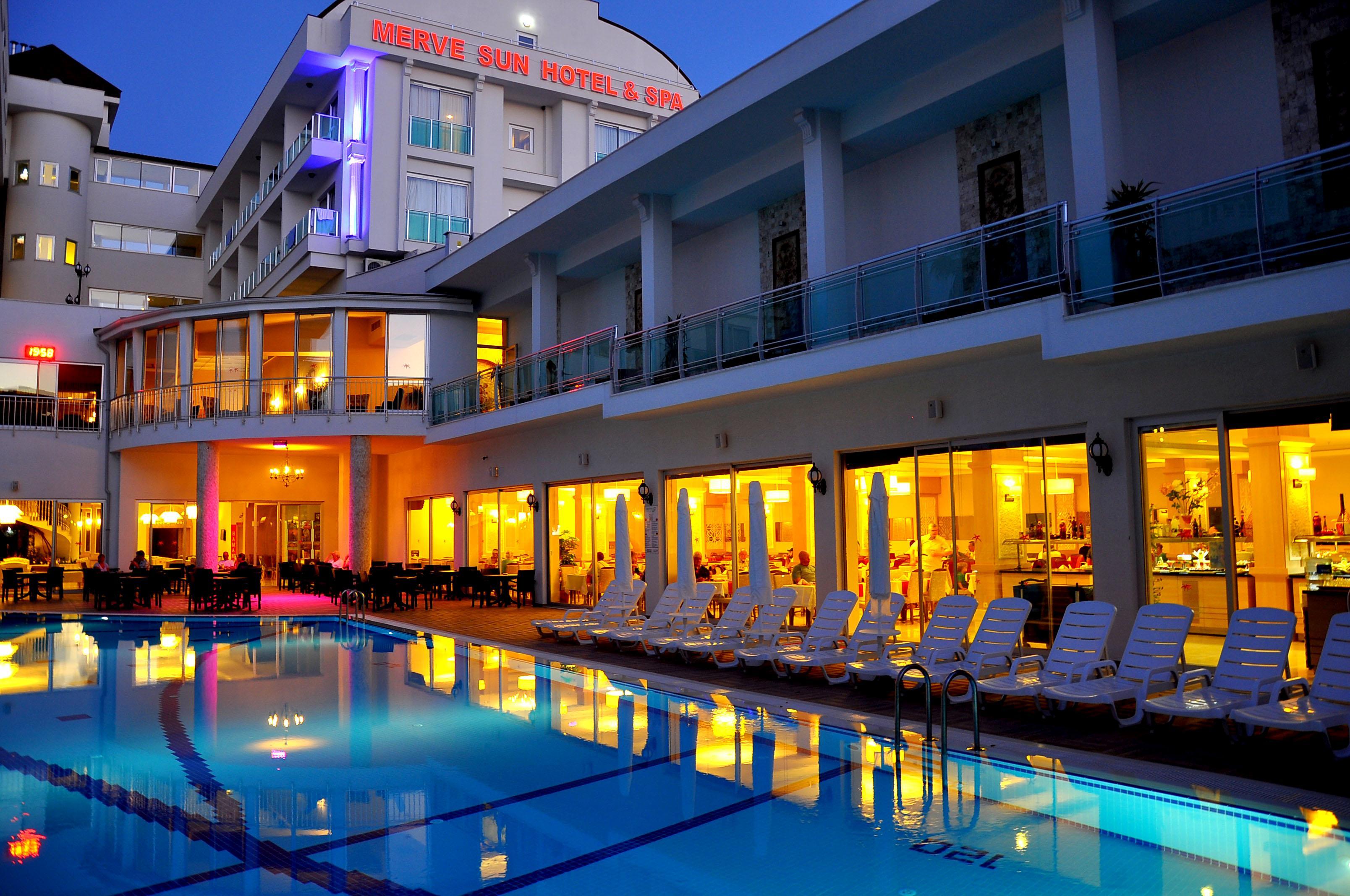 Merve Sun Hotel & Spa Side Exterior photo