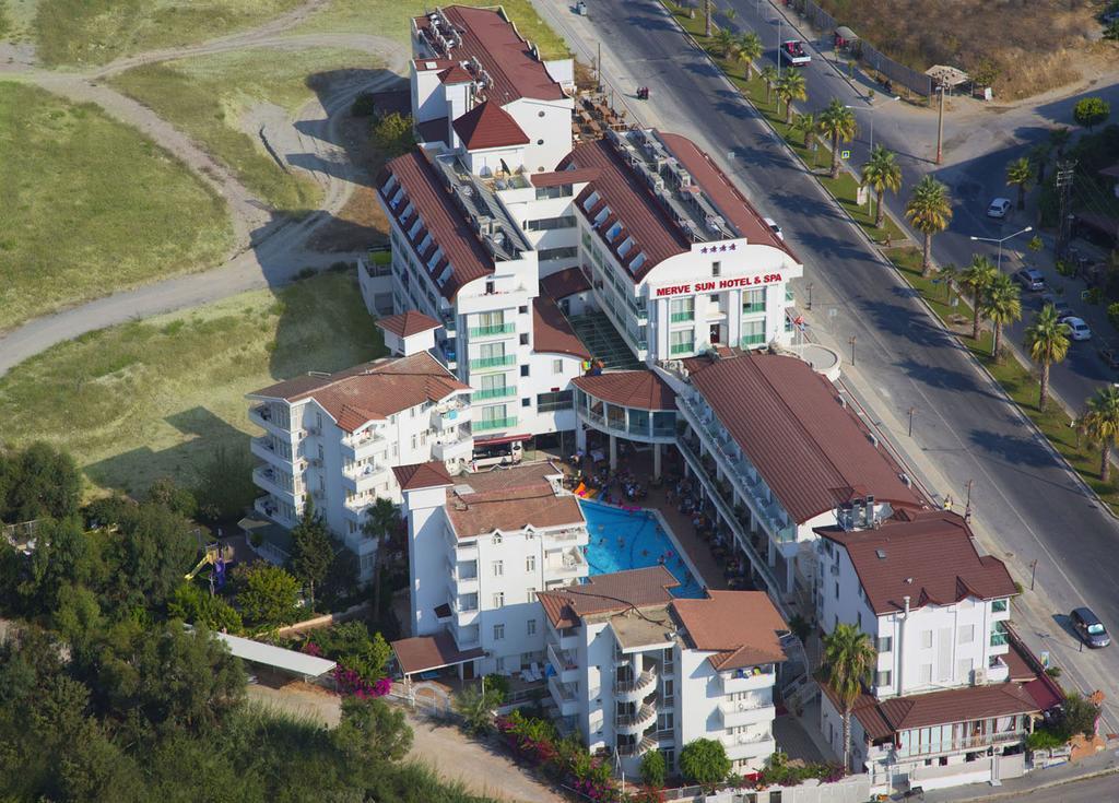Merve Sun Hotel & Spa Side Exterior photo